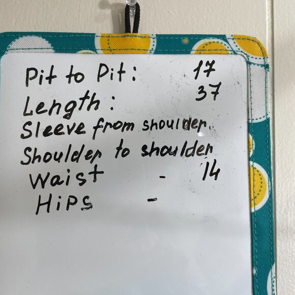 J.McLaughlin Catalina Cloth V-Neck Printed 3/4 Sleeve Dress Size S - Picture 6 of 7